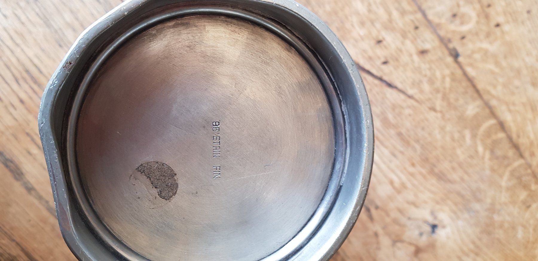 Caraffe: Pichet ancien en étain – Usato da Damvant venduto da cysco-1 2