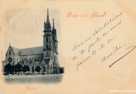 Basel - Gruss aus ... Münster + 1901