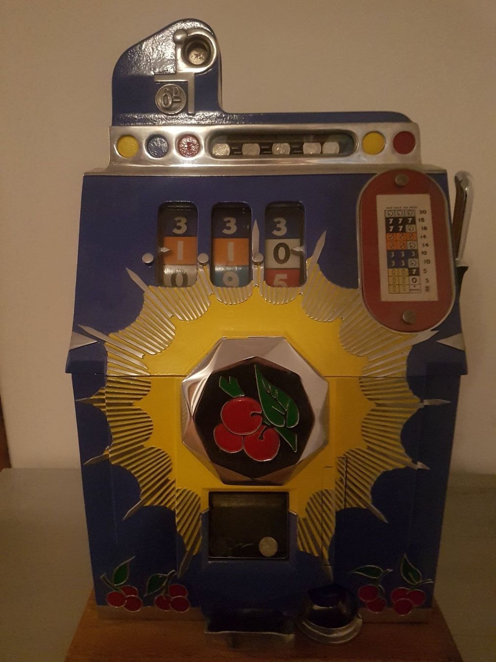 Slot Machine: Slot machine Mills Cherry – Usato da Eschenbach SG venduto da Buyer2005