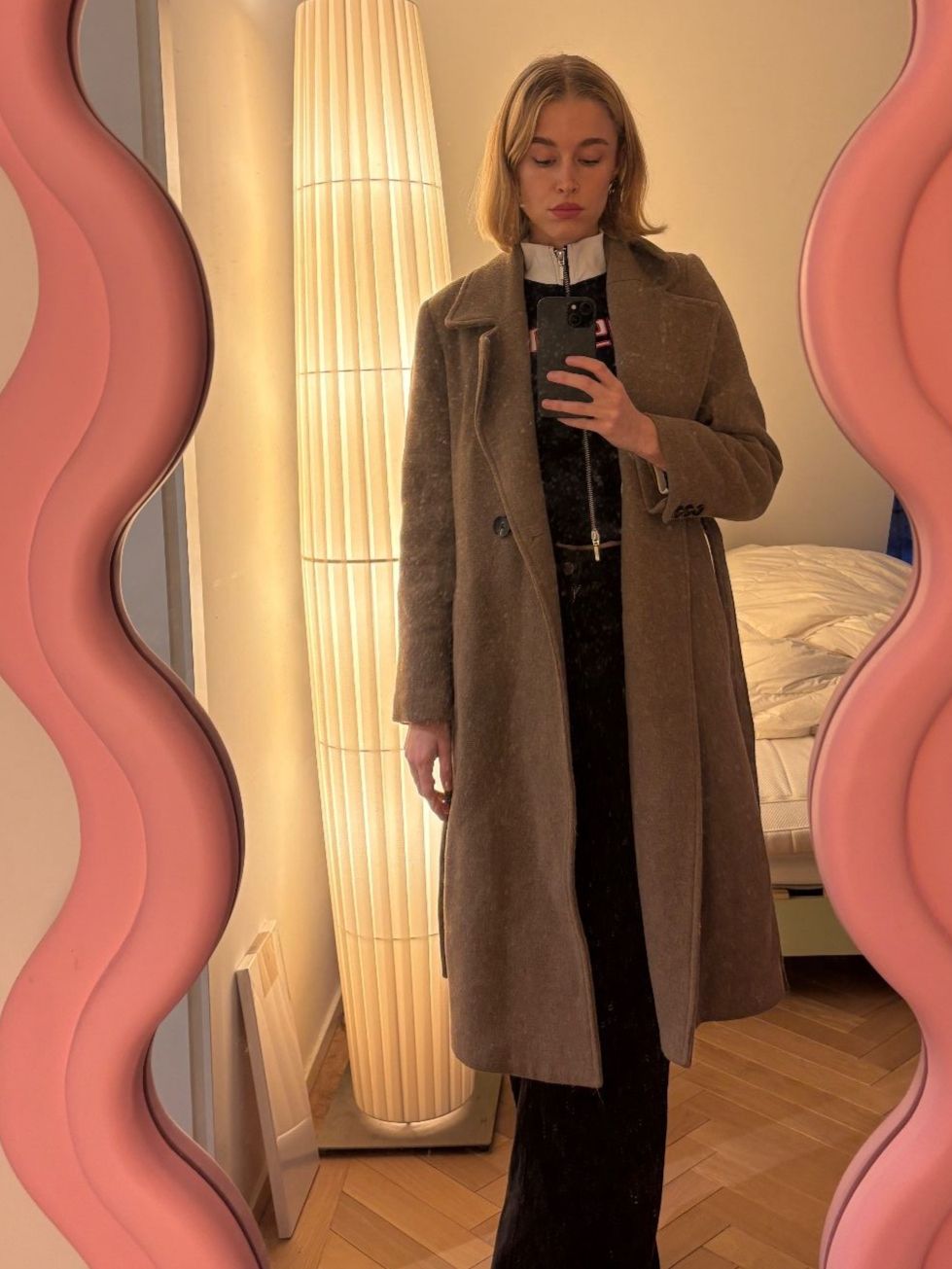 Stradivarius Cappotti: Schicker Wintermantel Grösse S, beige – Usato da Zürich venduto da nadine_elle