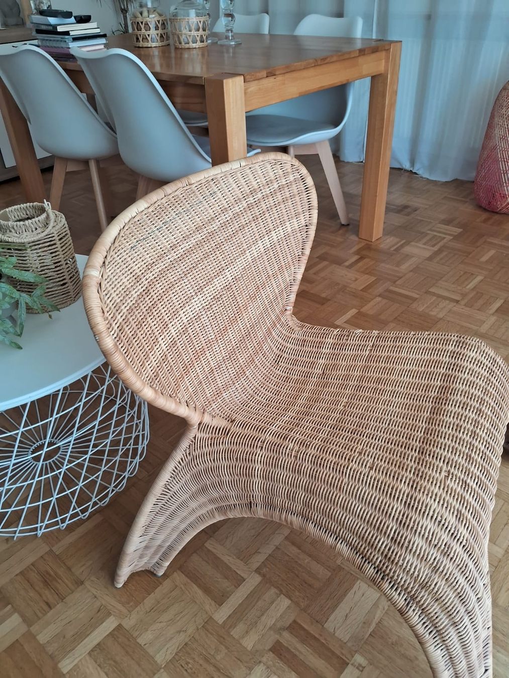 Sessel: Wunderschöner Rattansessel, Vintage Design Klassiker! – Gebraucht aus Belp von res_j75l 1