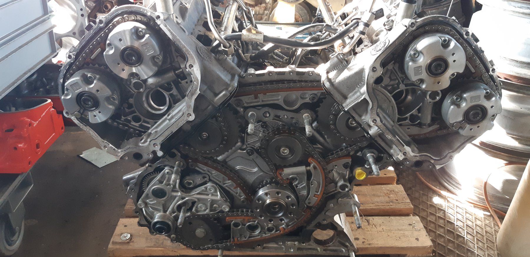 Audi Motori: Audi R8 V8 4.2 FSI Motor BYH – Difettoso da Siselen BE venduto da saradiva2015 1
