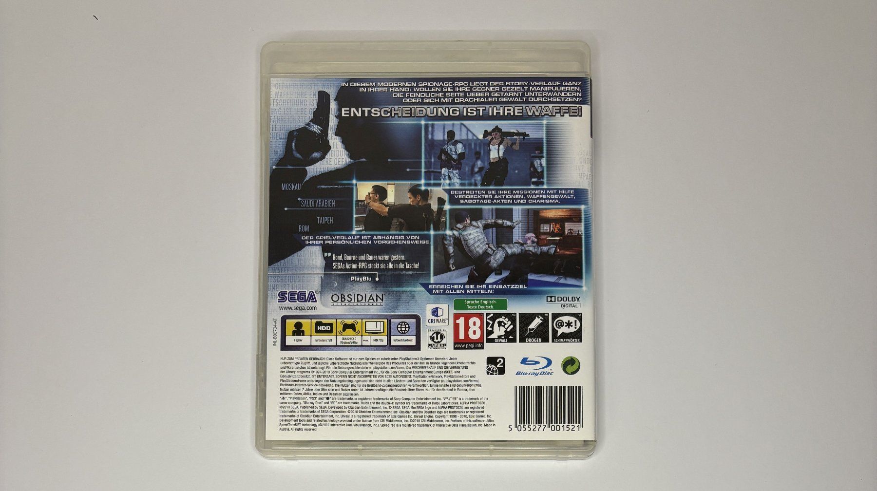 Spiele: PS3 - Alpha Protocol – Gebraucht aus Allschwil von Bullach 2