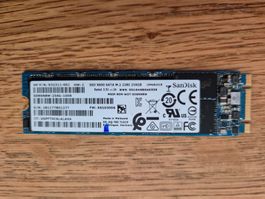 SanDisk 256GB M.2 SATA SSD – 98 % Zustand