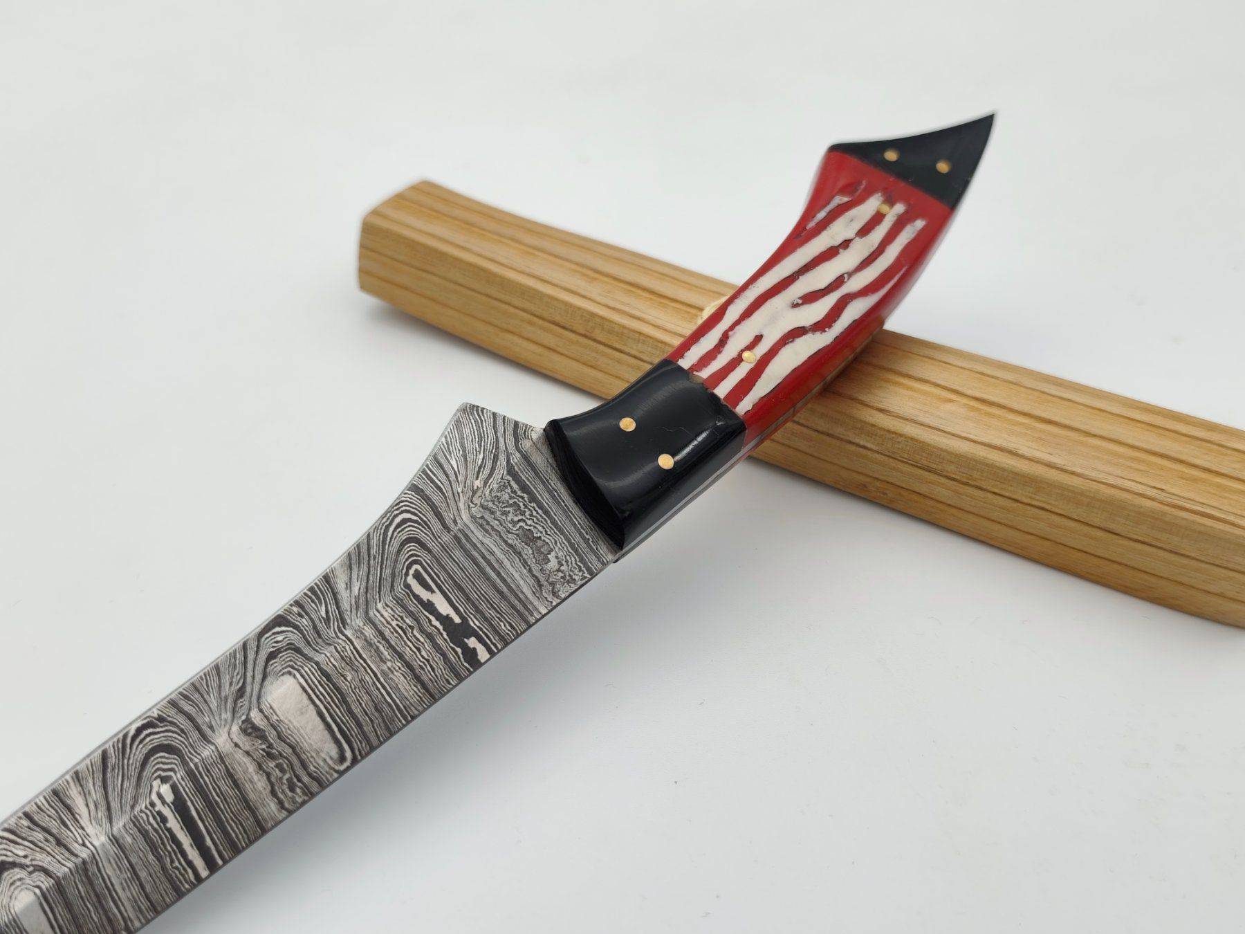 Coltelli da cucina: GEPRÜFT B Damast Messer Chefmesser Knife Damastmesser – Nuovo e nell'imballaggio originale da Arlesheim venduto da Premius_1 8