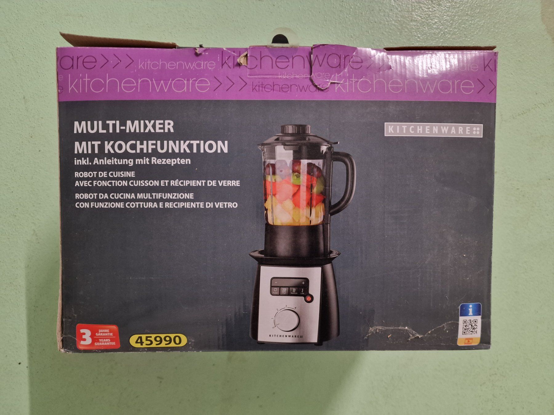 Elettrodomestici da cucina: Multi-Mixer mit Kochfunktion, neu und originalverpackt – Nuovo e nell'imballaggio originale da Zürich venduto da 4kids