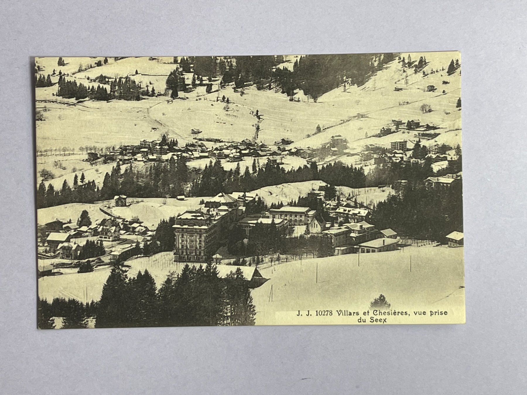 Cartoline postali: Villars - Chesières – Usato da Steg VS venduto da danwer74