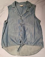 Chemise manches courtes jeans