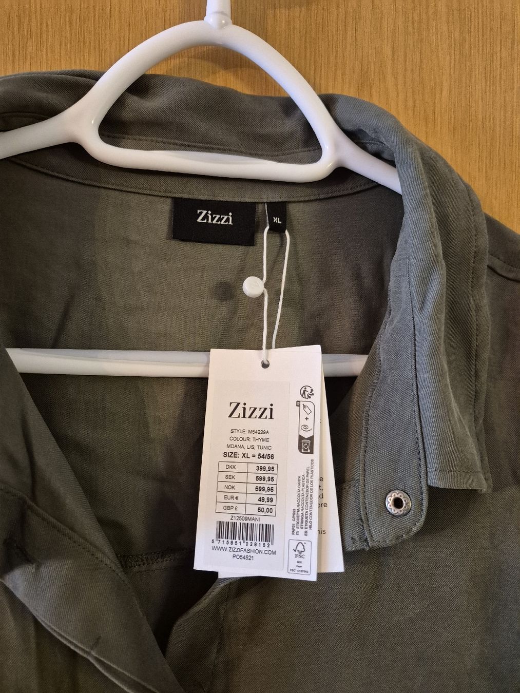 Camicette: Zizzi Hemdbluse thyme – Nuovo e nell'imballaggio originale da Rapperswil SG venduto da anja_heini 2
