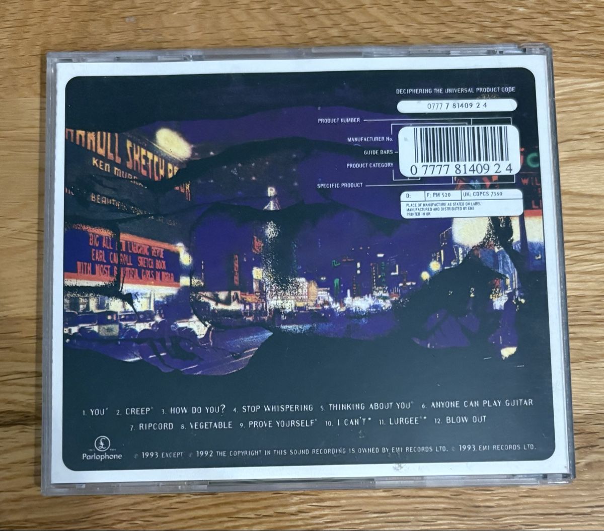 CDs: Radiohead - Pablo Honey – Gebraucht aus Sullens von Zypheris 1