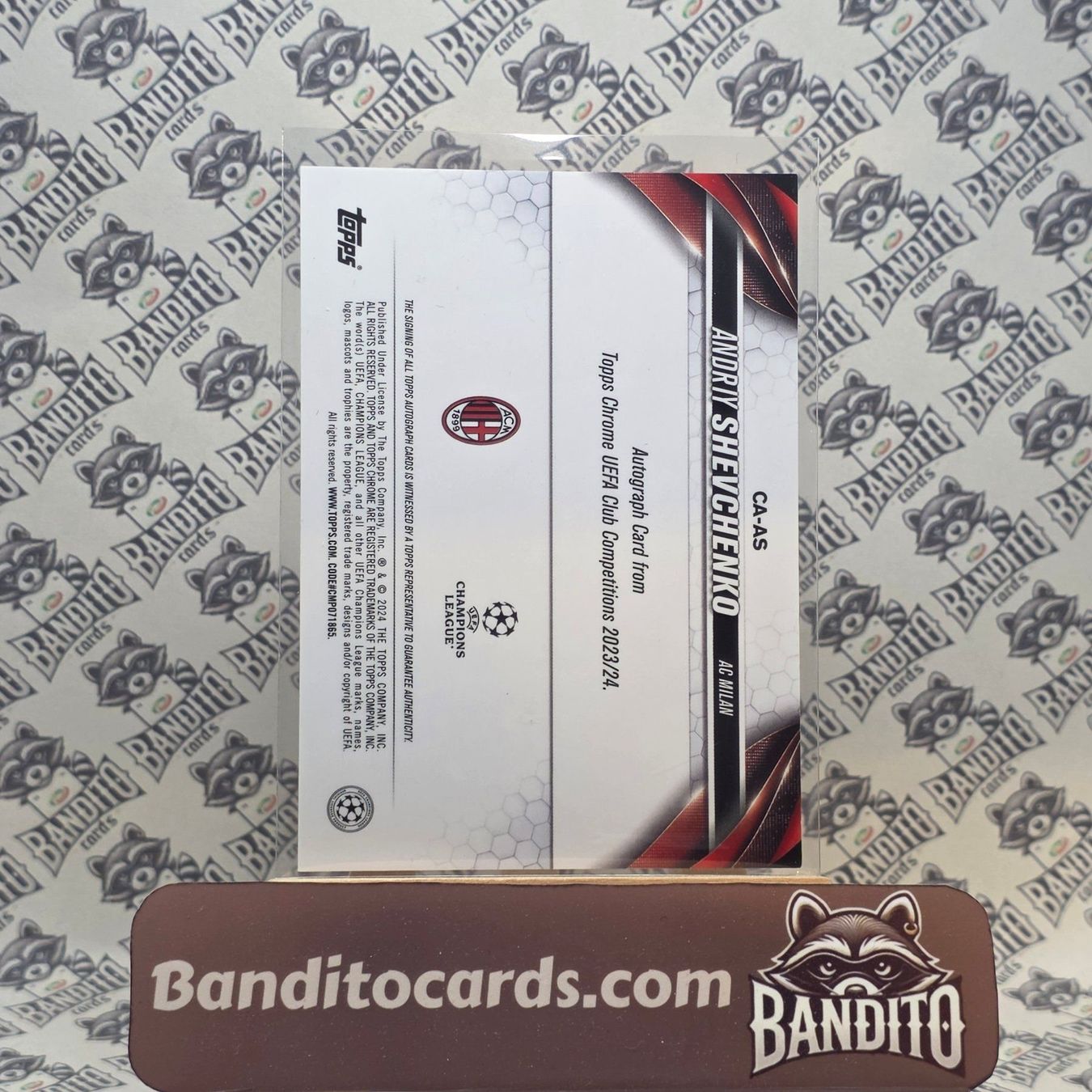 Topps Sammelbilder & Trading cards: Topps Chrome Andriy Shevchenko auto /50 - AC Milan – Gebraucht aus Liebefeld von Banditocards 1