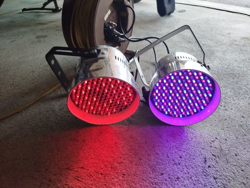 Fari: 2x LED PAR Scheinwerfer DMX gebraucht – Usato da Bonaduz venduto da Mikebond 4