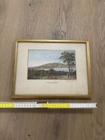 Historische Ansicht von Zürich gerahmt 1850er Jahre
