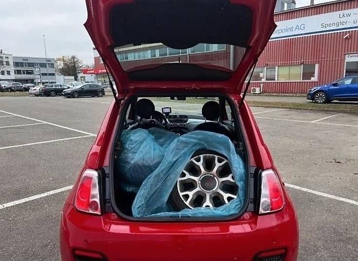 Fiat Autos: Wunderschöner roter Fiat 500 – D'occasion à Oberdiessbach par ...chaeferli... 2