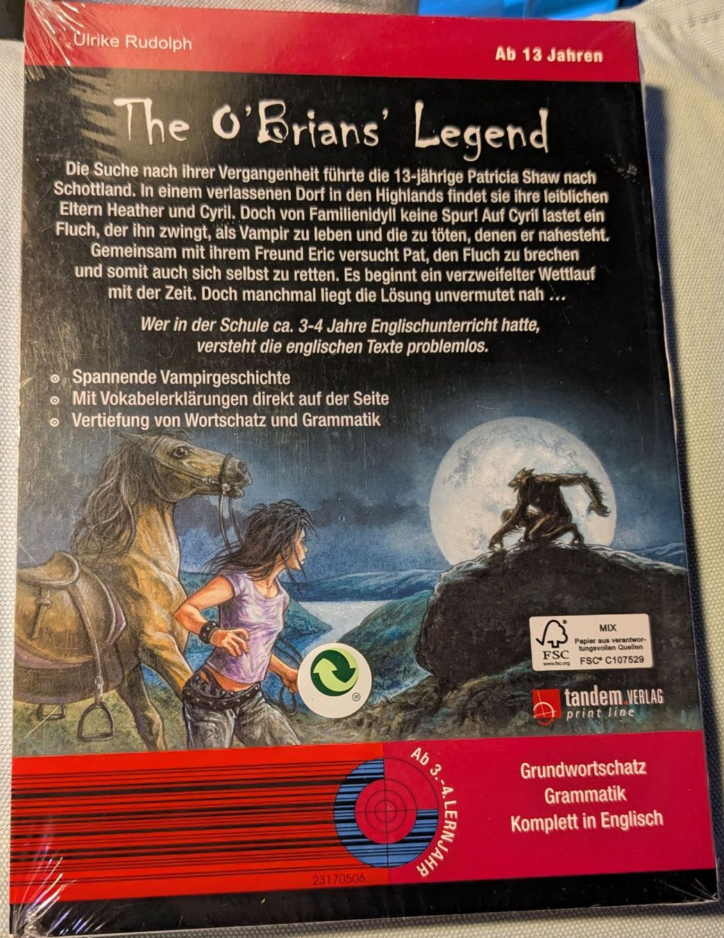 Bücher: Young detectives language school The O'Brians Legend – Neu und originalverpackt aus Sierre von chia17 1