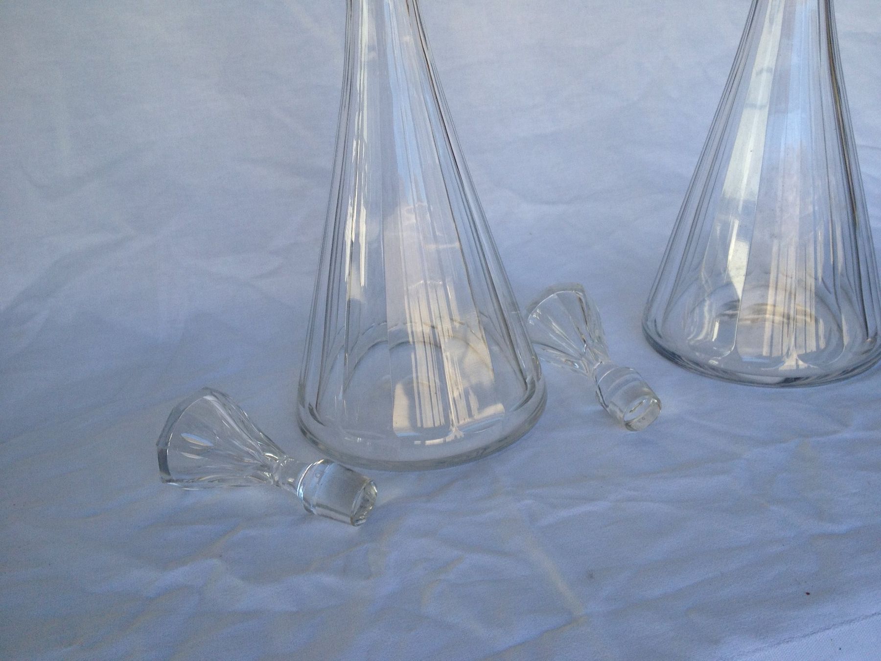 Baccarat Karaffen: 2 carafe baccarat - model Rex – Gebraucht aus Vuiteboeuf von broticaire 3