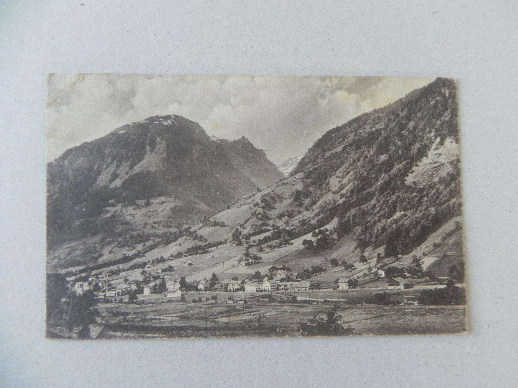 Cartoline postali: Ansichtskarte Engi Glarus GL 1930 – Usato da Siebnen venduto da krimsie