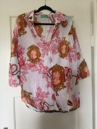 Oversized Sommerbluse (Antica Sartoria by Giacomo Cinque)
