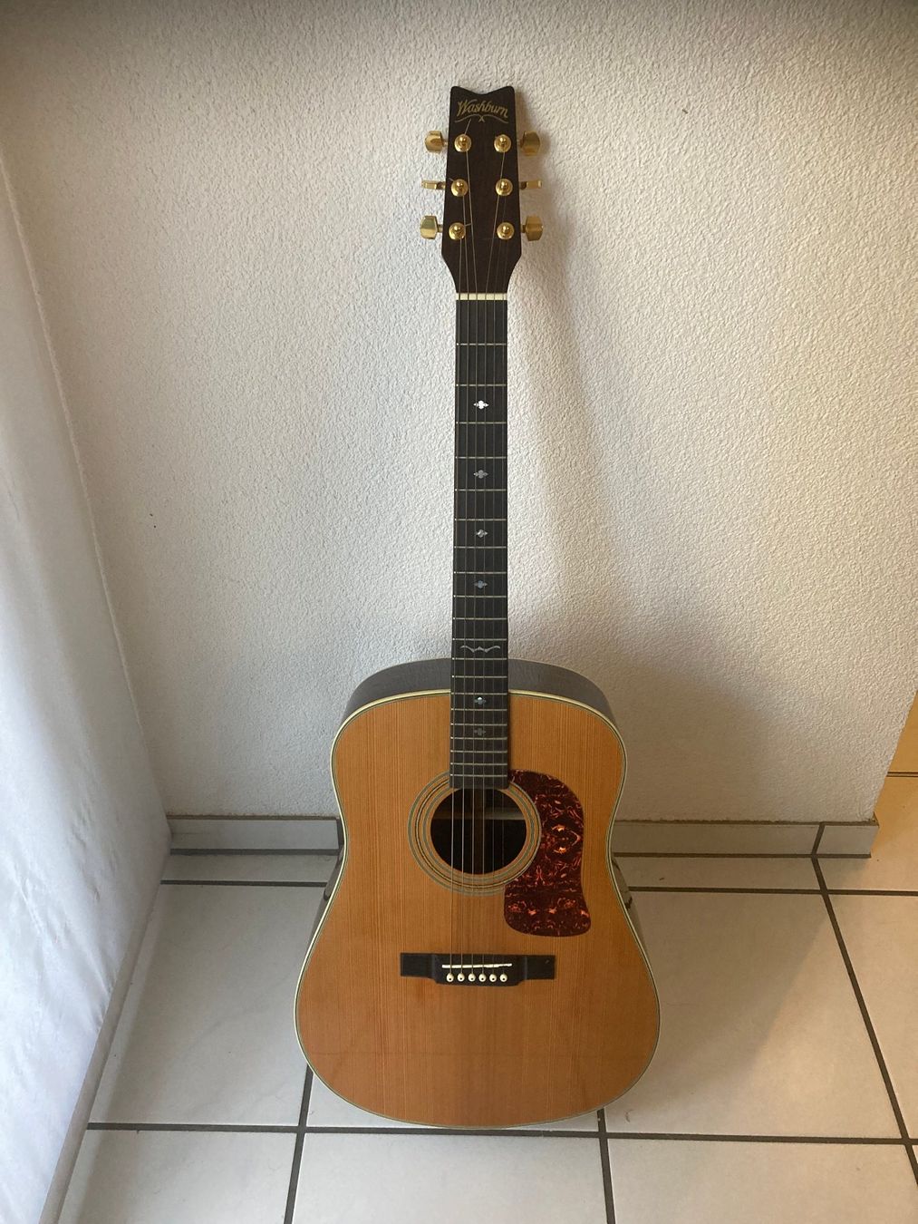 Washburn Musikinstrumente: George Washburn Akustik Gitarre – Gebraucht aus Bonstetten von Knight2100