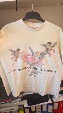T-Shirt Finelli Children of the Internet weiss Grösse XL