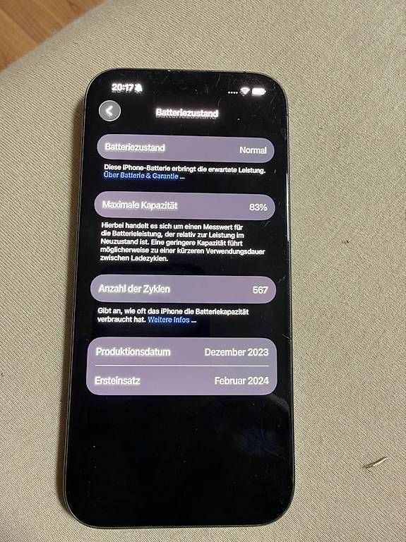 Portables: Iphone 15 pro  – D'occasion à Schaffhausen par adr_zd2v 3