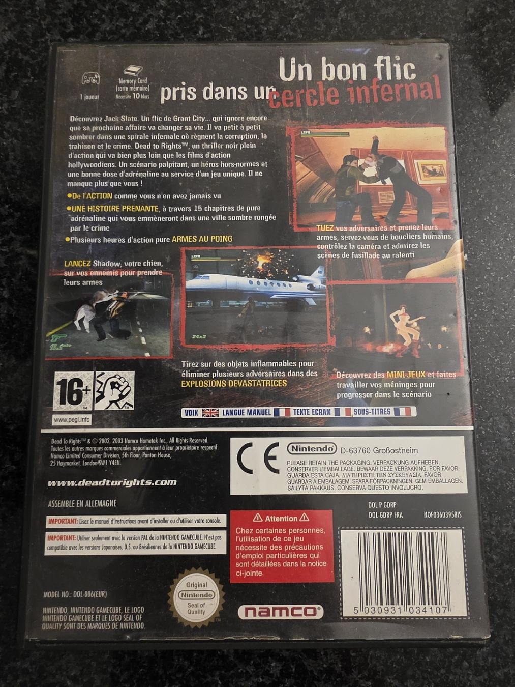 Spiele: Dead to Rights Gamecube – Gebraucht aus Chavornay von Crash37 1