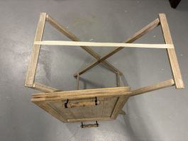 Tablettisch Holz klappbar mit Griffen guter Zustand
