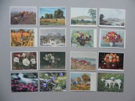 16 Pro Infirmis Spenden Karten Sammlung Lot Schweiz Kunst CH