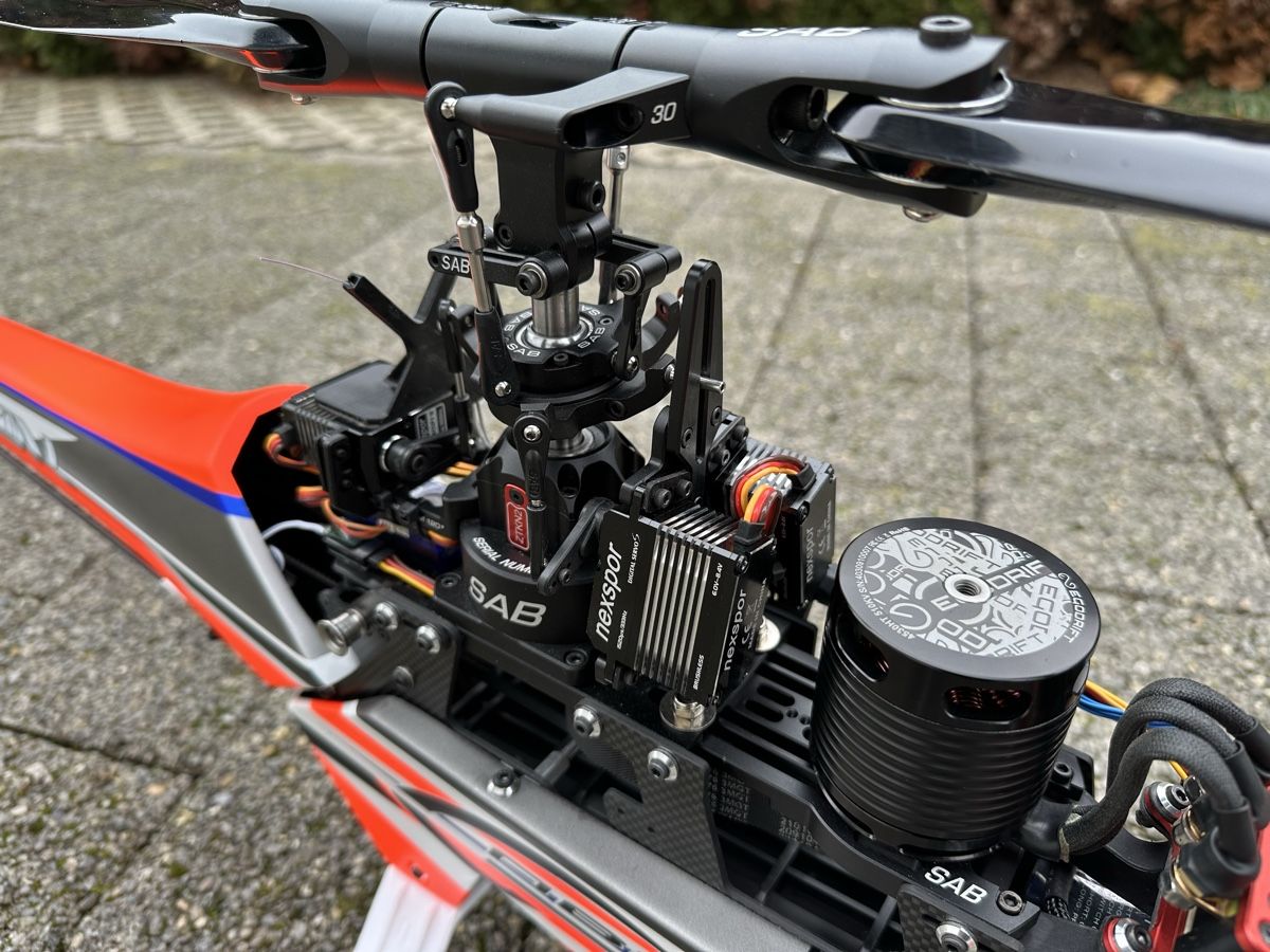 SAB Modellismo RC: SAB Goblin Kraken S 700 orange – Usato da Schöftland venduto da Romast 2