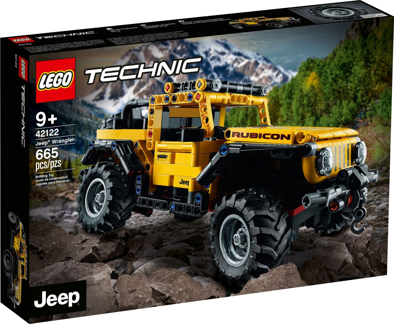 Lego Kit di costruzioni: 42122 Jeep Wrangler – Nuovo e nell'imballaggio originale da St. Gallen venduto da brickli