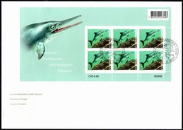 3 FDC 2010 KB Saurier SBK 90.- Illustriert ohne Adresse
