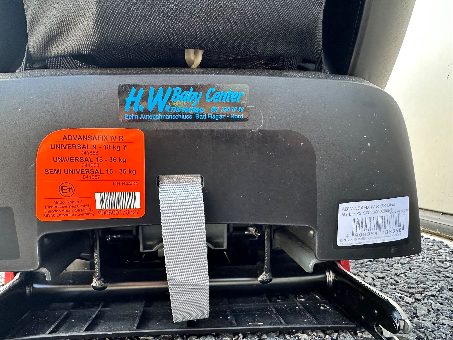 Britax Römer Seggiolini per auto: Britax Römer Advansafix IV R BR Blue – Usato da Lüchingen venduto da Rokator4 3