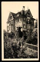 Foto-AK Horgen, Villa Bella Vista mit Garten