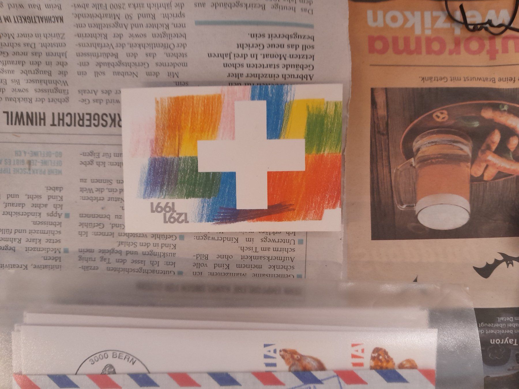 Tutti i francobolli: Menge Briefmarkenumschläge – Usato da Rüti ZH venduto da Alemanni 2