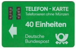 seltene Testgebiet BONN/AACHEN Telefonkarte aus Deutschland