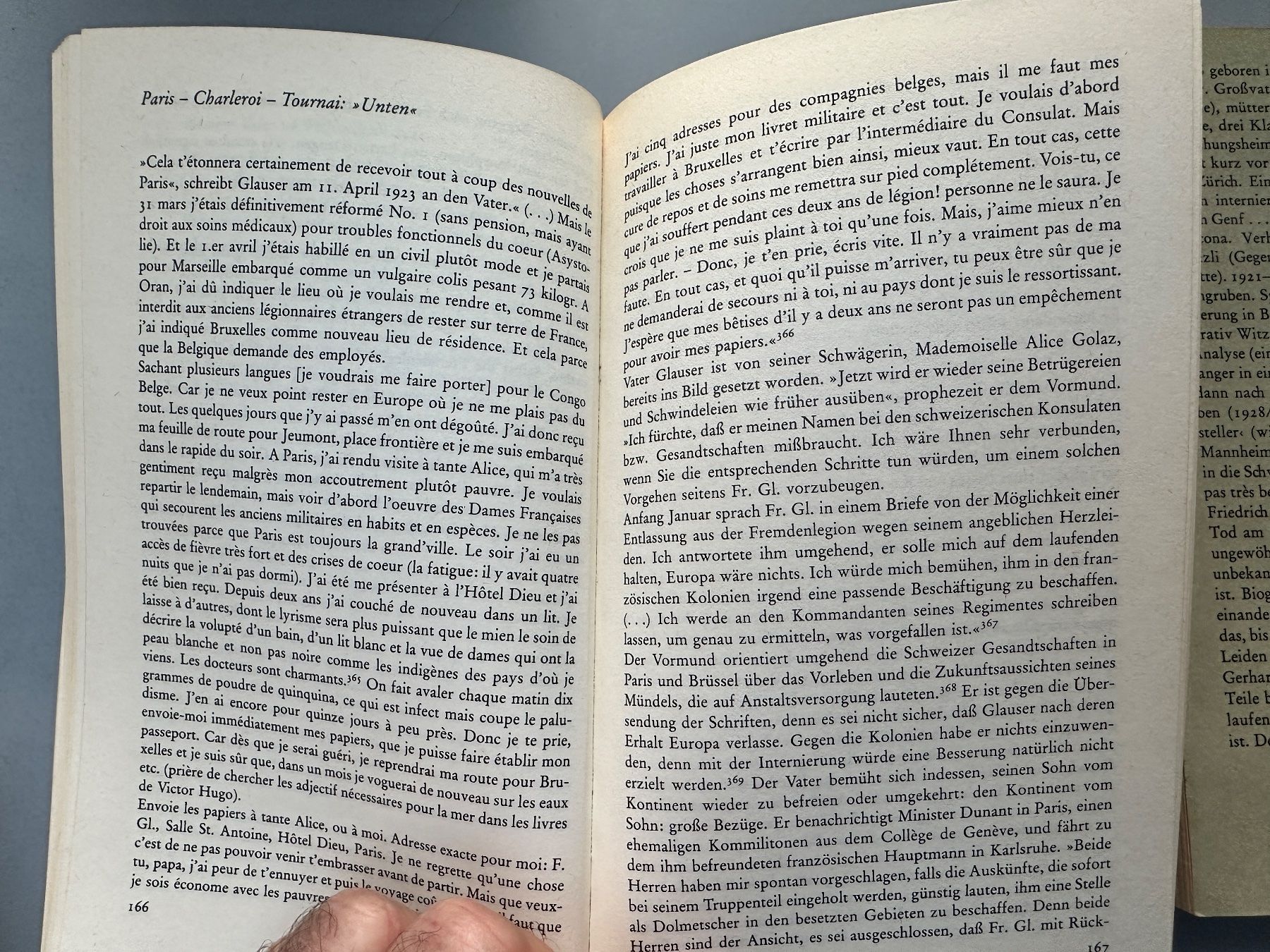 Libri: Gerhard Saner: Friedrich Glauser. Eine Biographie. – Usato da Zürich venduto da allp 6
