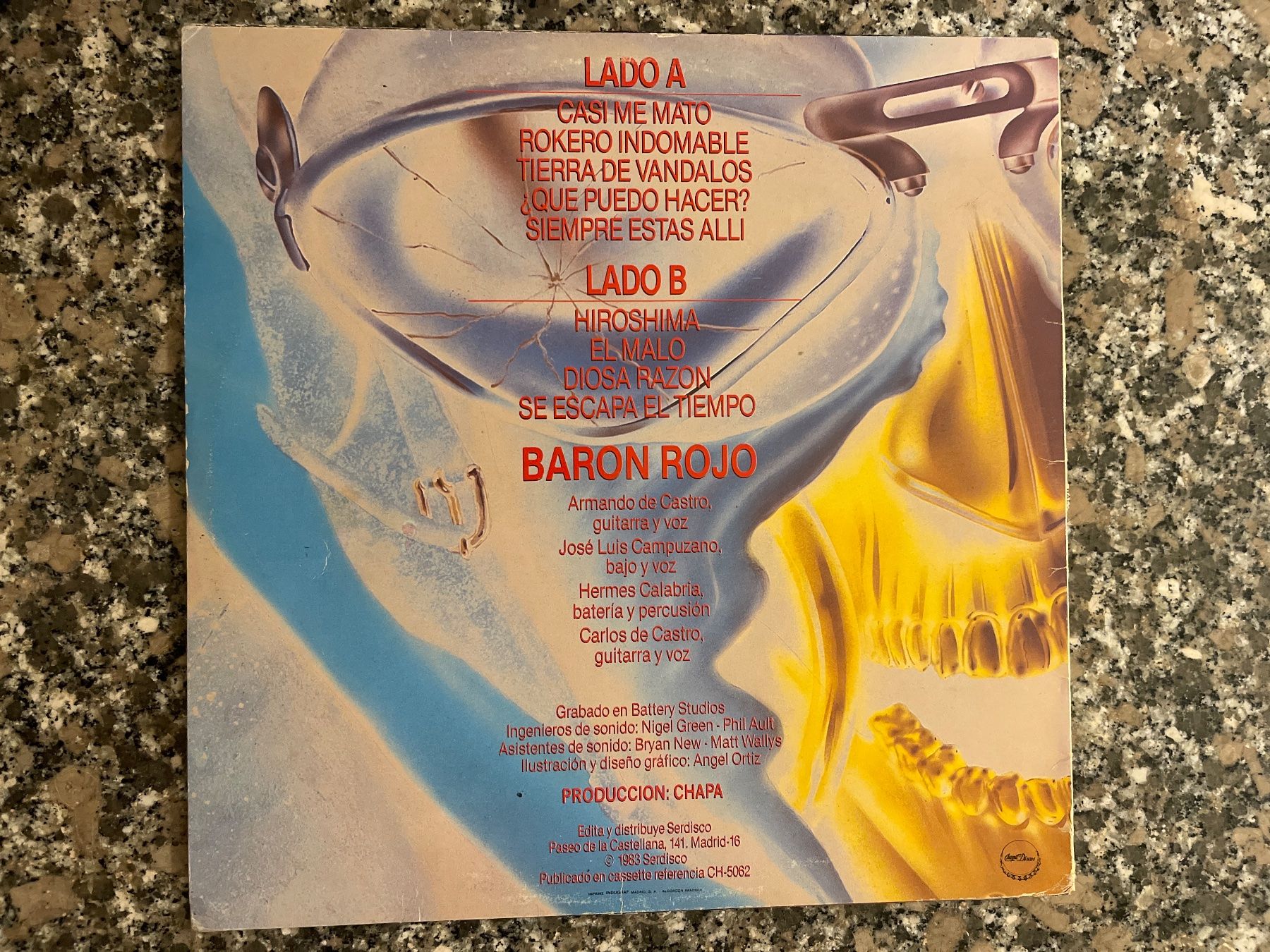 Dischi in vinile: S1540/Baron Rojo - Metalmorfosis – Usato da Frutigen venduto da Philippe_jsp 1
