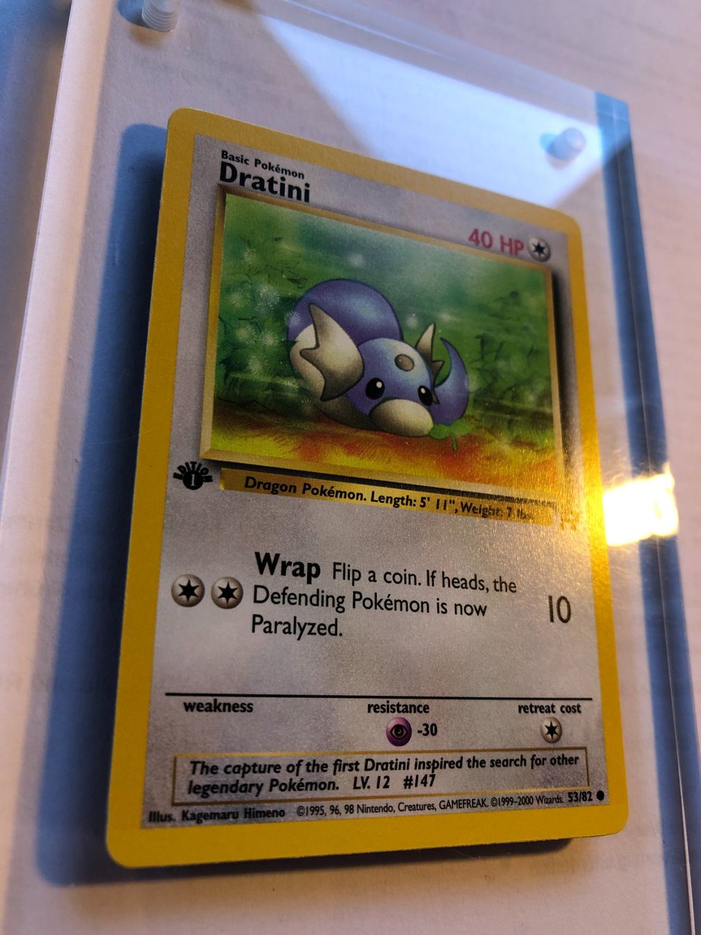 Cartes à collectionner: Dratini 1st Team Rocket - MINT - ab 1.- – D'occasion à Giubiasco par dan_pr8b 1