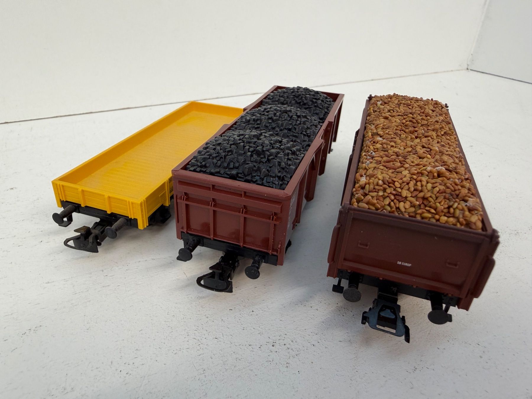 Märklin Trains électriques: Märklin 4471, 4431, 00761 Güterwagen - Set der DB – D'occasion à Büsserach par ModellbahnDepot 3