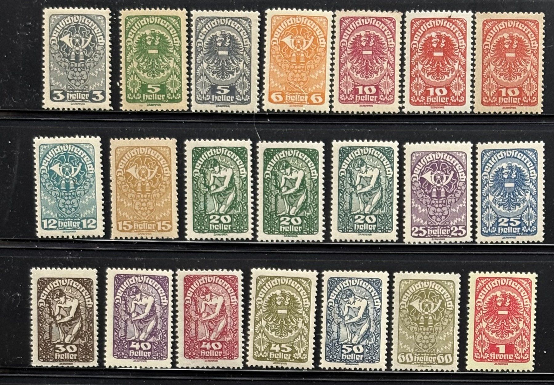 Alle Briefmarken: LOT DEUTSCH-ÖSTERREICH POSTFRISCH – Gebraucht aus Ostermundigen von Wyatt-Earp 4