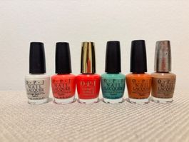 NEU! 6 OPI Nagellacke