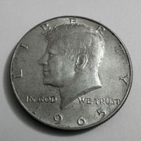 Pièce Half Dollar Kennedy 1965 États-Unis d'Amérique