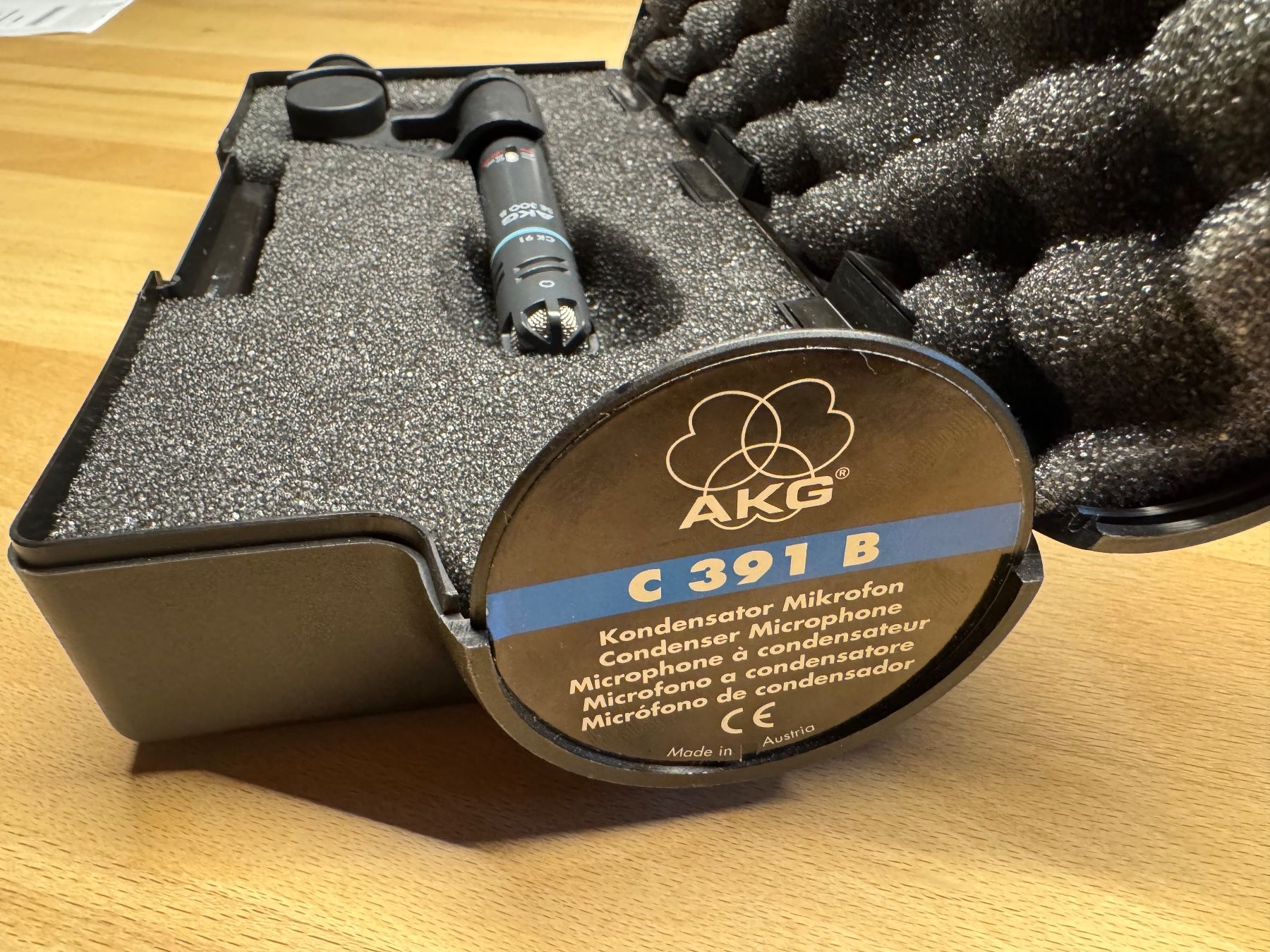 Akg Microfoni: Mikrofon AKG C391 SE 300 B  CK91 – Usato da Thalheim AG venduto da Paouli 1