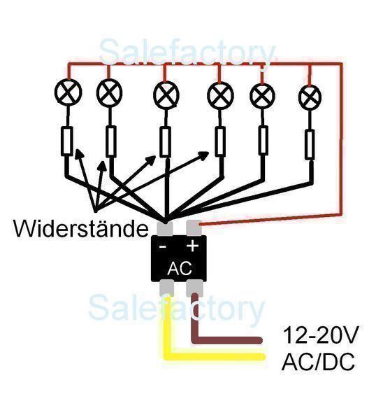 Modelleisenbahnen: LED-Peitschenlampe 11 cm 12-20V AC/DC – Neu (gemäss Beschreibung) aus Luzern von Salefactory 1