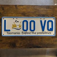 🇦🇺 Australien - Tasmanien L 00 VQ - Autoschild 