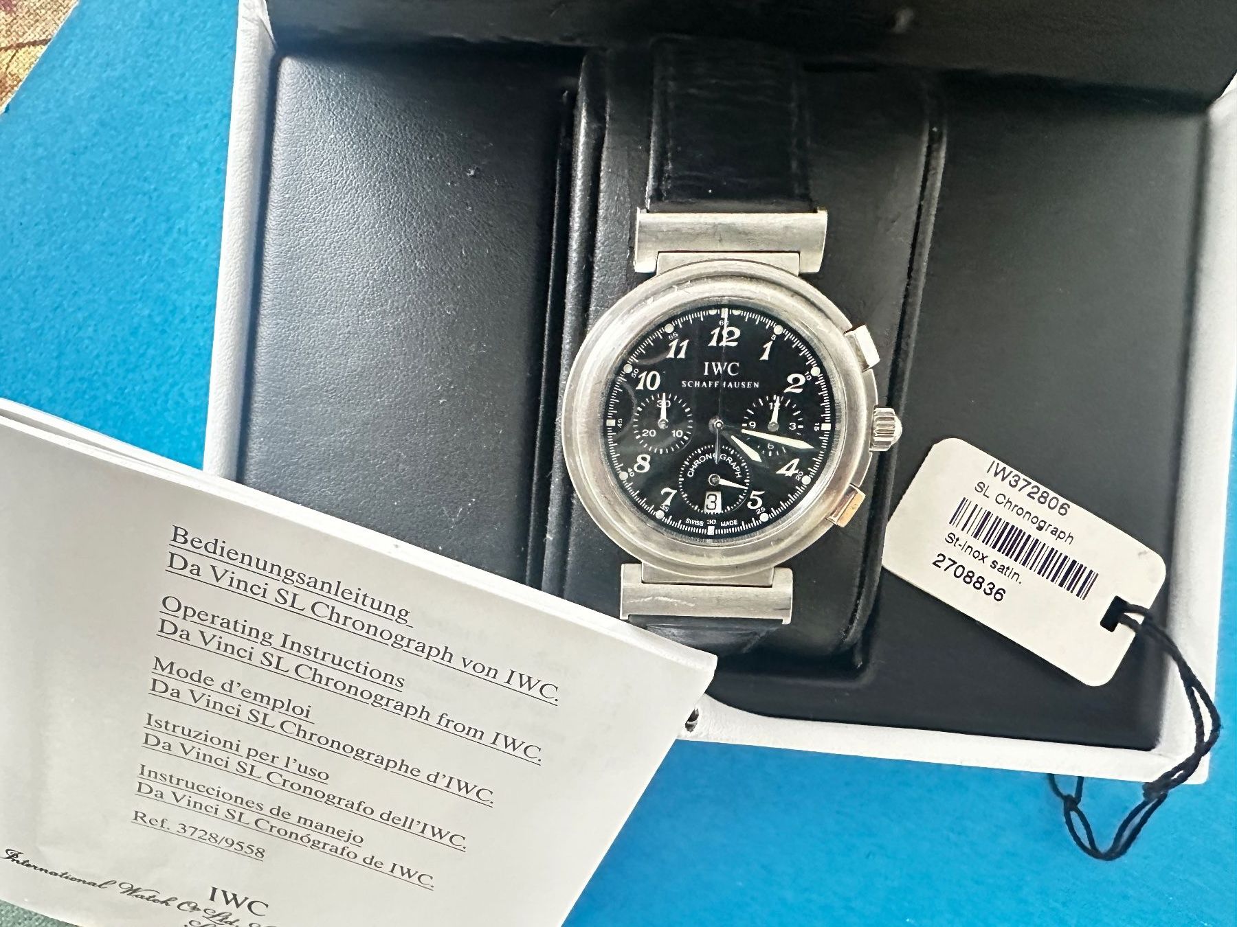 IWC Orologi: IWC Da Vinci SL Chronograph – Difettoso da Feuerthalen venduto da papillon_a 4