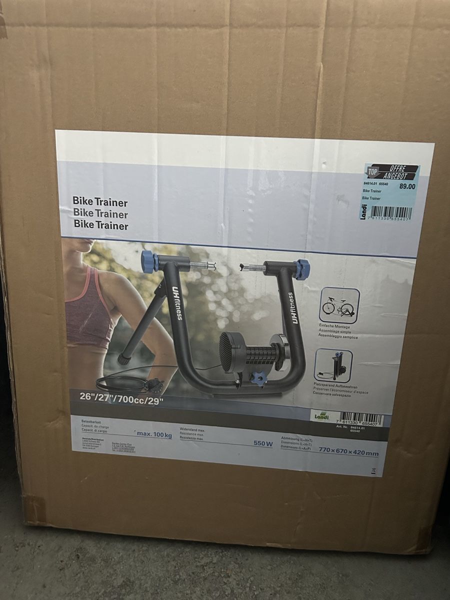 Vélos d'appartement: Fahrrad Heim Trainer – Neuf (Voir description) à Luzern par sab_wcy6 2