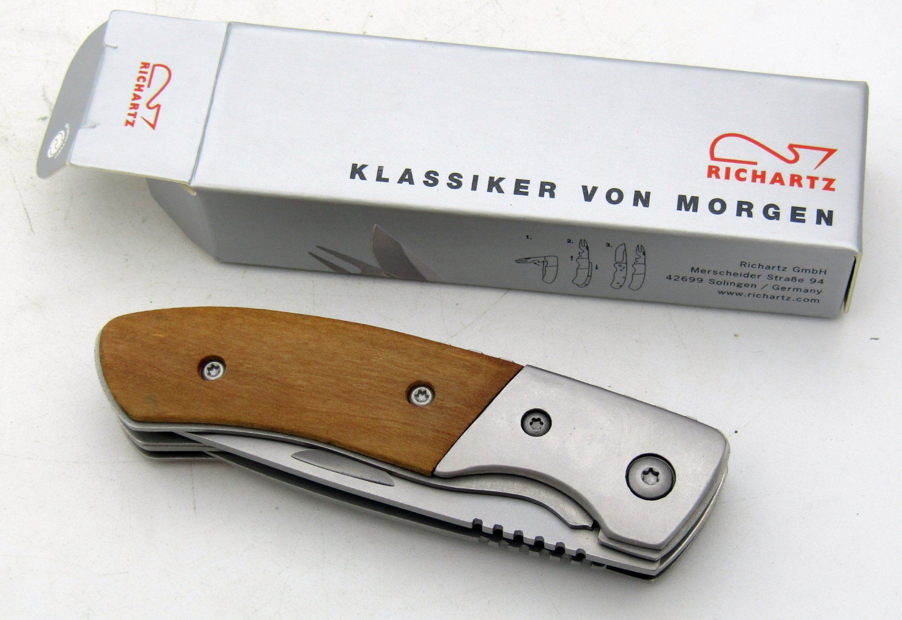 Coltelli tascabile: Richartz Picknick Taschenmesser, Messer+Gabel+Flaschenöffner – Usato da Berneck venduto da imp0308 4