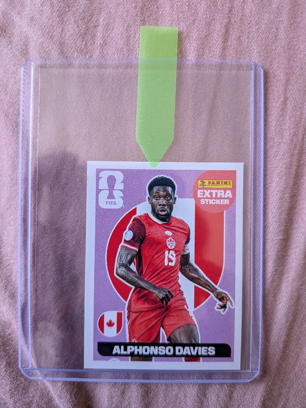 Panini Carte collezionabili: Panini WM 2026 Extra Sticker ALPHONSO DAVIES Regular – Nuovo (secondo la descrizione) da Uster venduto da yajiao