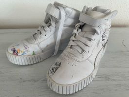 Puma Sneaker weiss Grösse 33 mit Aufdruck👟